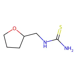 {[(2R)-oxolan-2-yl]methyl}thiourea structure