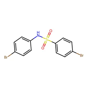 4-Bromo-N-(4-bromophenyl)benzenesulfonamide structure