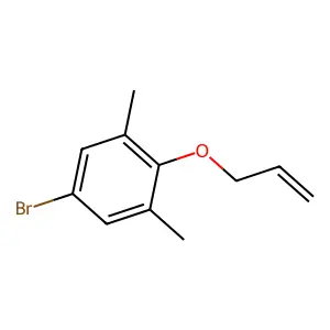 5-Bromo-1,3-dimethyl-2-((prop-2-en-1-yl)oxy)benzene structure