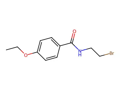 N-(2-bromoethyl)-4-ethoxybenzamide structure
