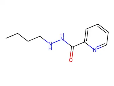 Picolinic acid, 2-butylhydrazide structure