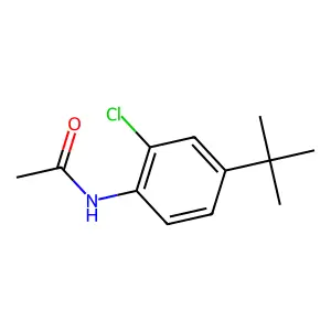 N-(4-(tert-Butyl)-2-chlorophenyl)acetamide structure