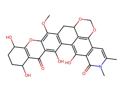 Simaomicin alpha structure