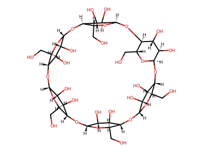 Α-环糊精 structure