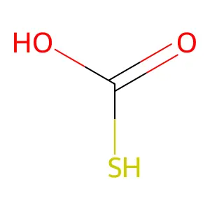 硫代碳酸 structure