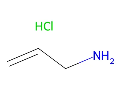 烯丙胺盐酸盐 structure