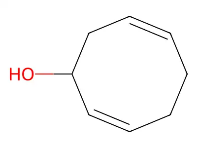 Cycloocta-2,6-dien-1-ol structure