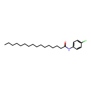 N-(4-Chlorophenyl)hexadecanamide structure
