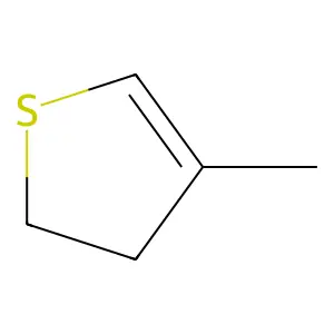 4,5-Dihydrothiophene, 3-methyl- structure