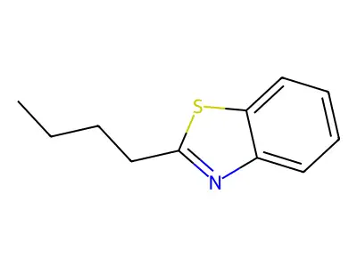 2-Butyl-1,3-benzothiazole structure