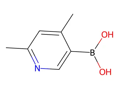 4,6-Dimethylpyridine-3-boronic acid structure
