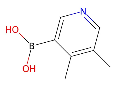 4,5-Dimethylpyridine-3-boronic acid structure