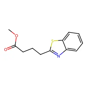 Methyl 4-(1,3-benzothiazol-2-yl)butanoate structure