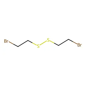Disulfide, bis(2-bromoethyl) structure