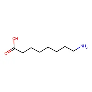 8-Aminooctanoic acid structure