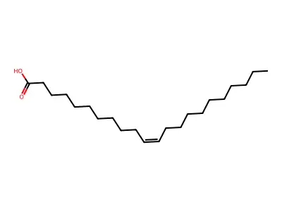 鲸油酸 structure