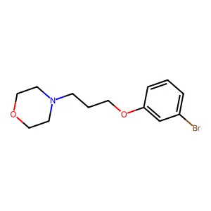 4-(3-(3-Bromophenoxy)propyl)morpholine structure