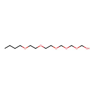 2,4,6,9,12-Pentaoxahexadecan-1-ol structure