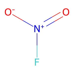 硝酰氟 structure