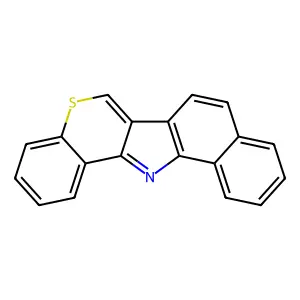 Benzo[g][1]benzothiopyrano[4,3-b]indole structure