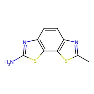 7-Methyl-benzo[1,2-d:4,3-d']bisthiazol-2-ylamine structure