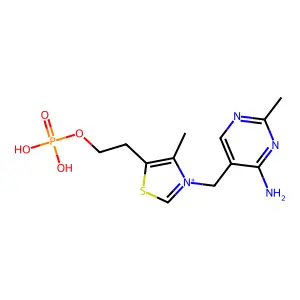 硫胺素磷酸 structure