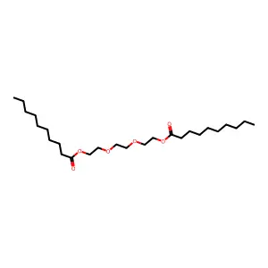 Triethylene glycol dicaprate structure