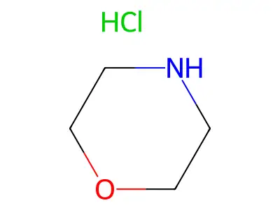 Morpholine, hydrochloride (1:1) structure