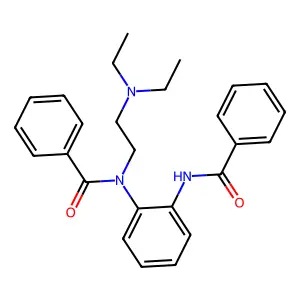 Benzamide, N-(2-(diethylamino)ethyl)-N,N'-o-phenylenebis- structure
