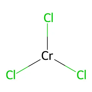 氯化铬 structure