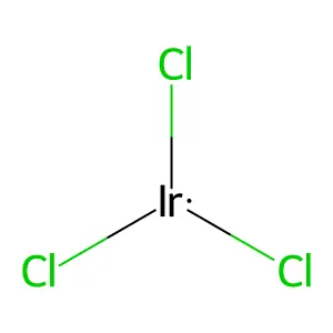 三氯化铱 structure