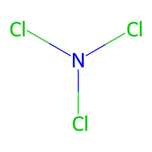 三氯化氮 structure