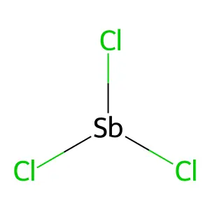三氯化銻 structure
