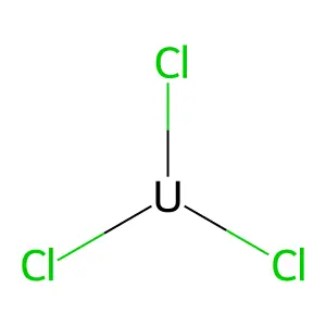 三氯化铀 structure