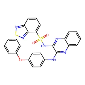 C26H18N6O3S2 structure