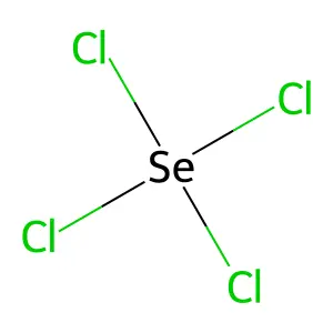 四氯化硒 structure