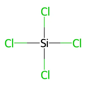 四氯化硅 structure