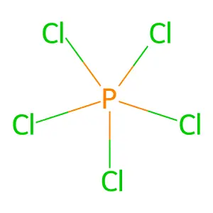 五氯化磷 structure