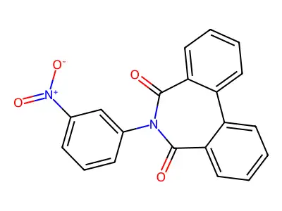 6-(3-Nitrophenyl)benzo[d][2]benzazepine-5,7-dione structure