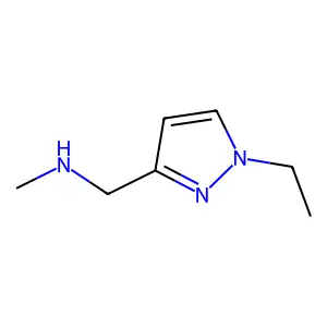 1-(1-乙基-1H-吡唑-3-基)-N-甲基甲胺 structure