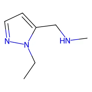 1-乙基-N-甲基-1H-吡唑-5-甲胺 structure