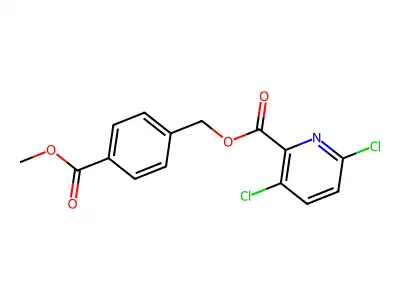 [4-(Methoxycarbonyl)phenyl]methyl 3,6-dichloropyridine-2-carboxylate structure