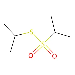2-Propanesulfonothioic acid, S-(1-methylethyl) ester structure