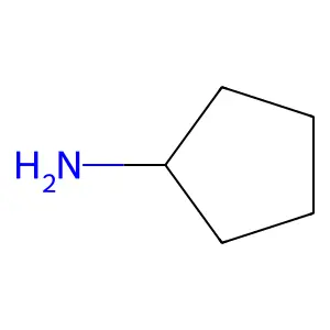 环戊胺 structure