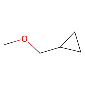 (Methoxymethyl)cyclopropane structure