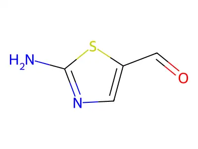 2-Amino-1,3-thiazole-5-carbaldehyde structure