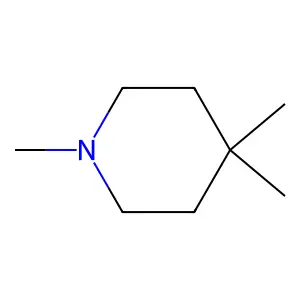 1,4,4-Trimethylpiperidine structure