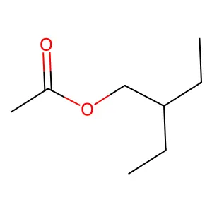 2-Ethylbutyl acetate structure