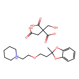 1,3-Benzodioxole, 2-methyl-2-(2-(2-piperidinoethoxy)ethyl)-, citrate structure