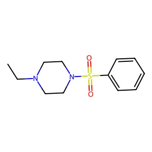 1-Ethyl-4-(phenylsulfonyl)piperazine structure